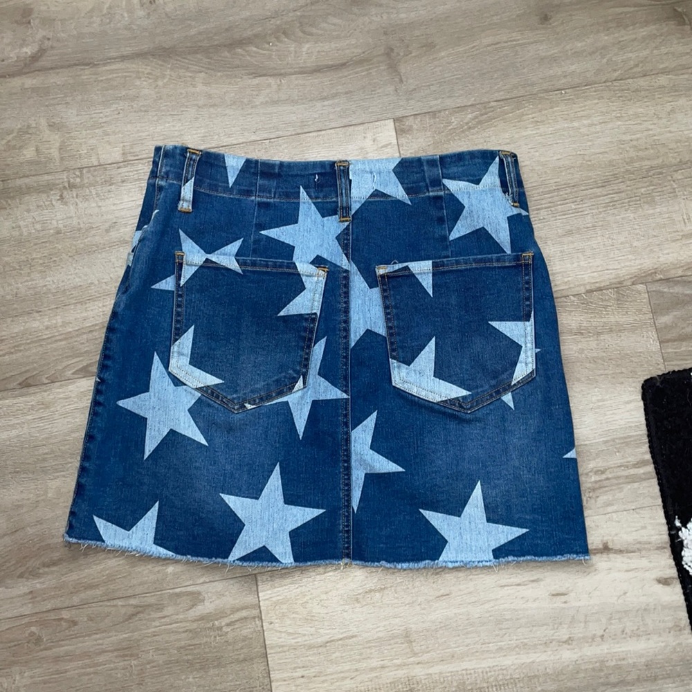 Denim Stars Skirt!
